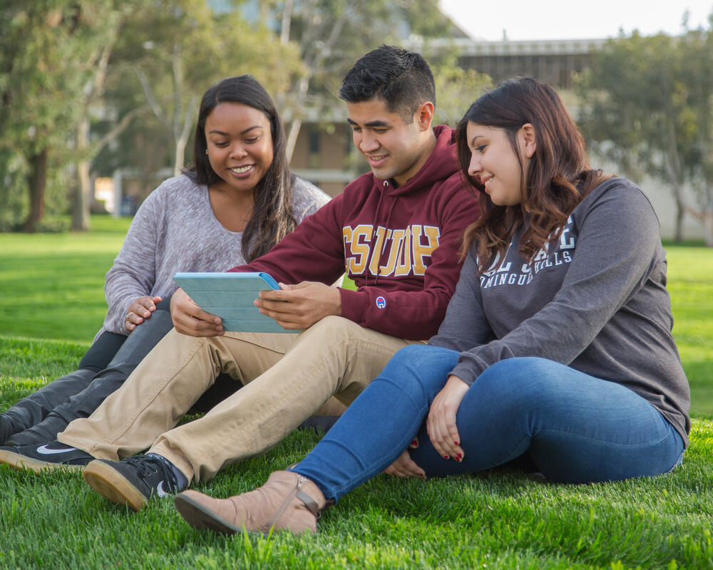 Students at CSU Dominguez Hills