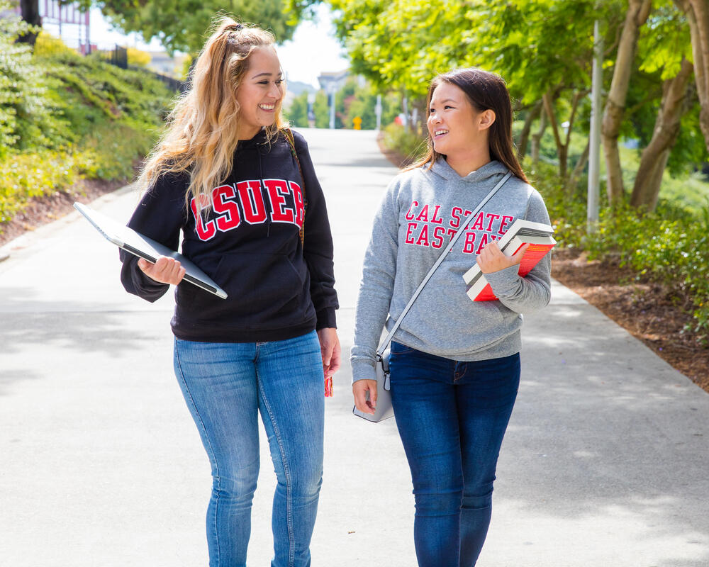 Students at CSU East Bay