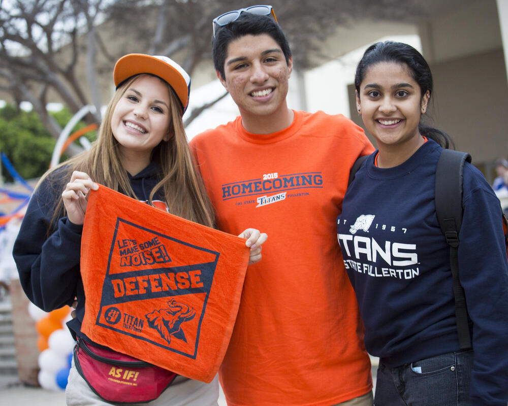 Students at CSU Fullerton