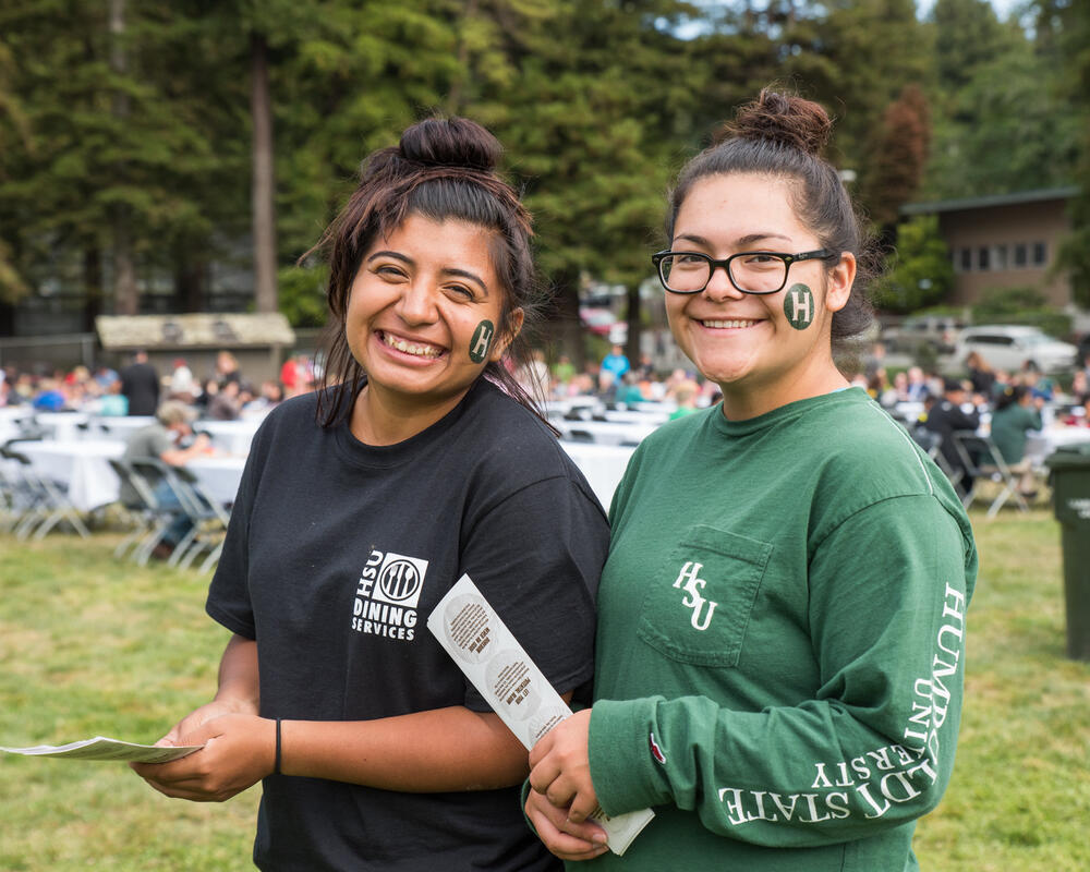 Students at Cal Poly Humboldt