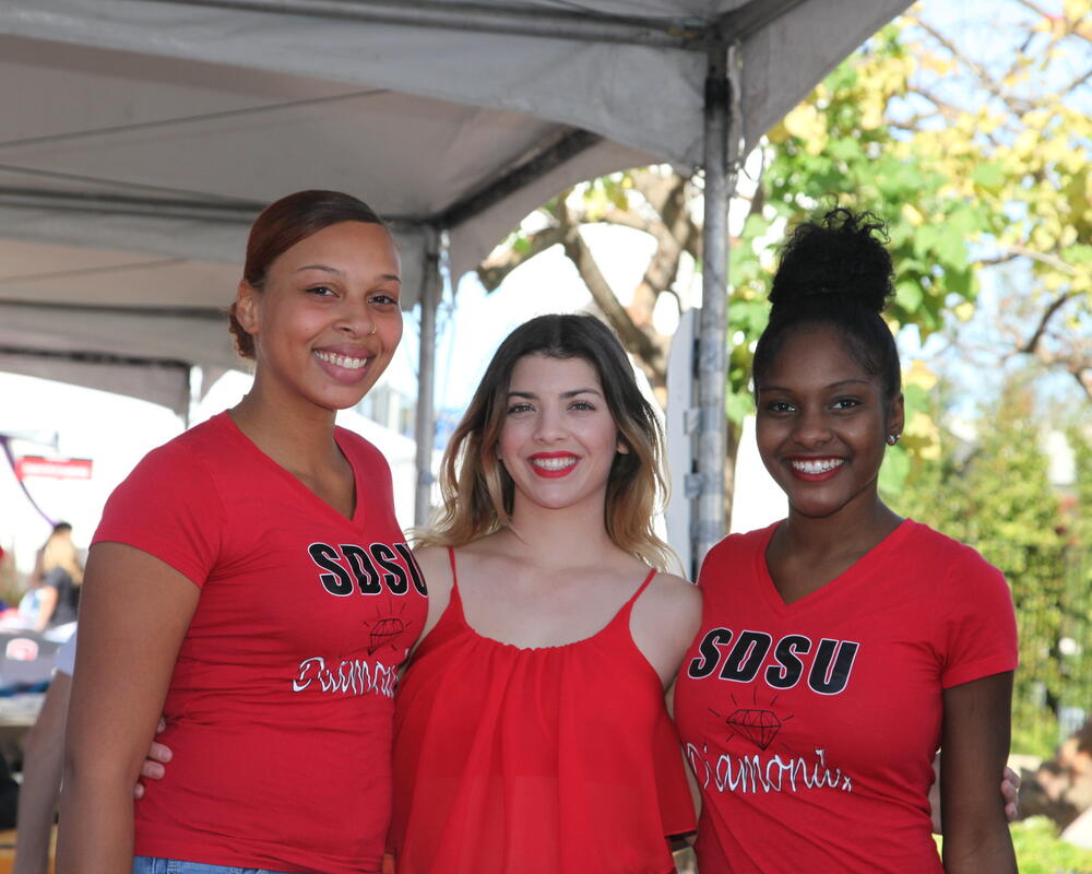 Students at San Diego State University