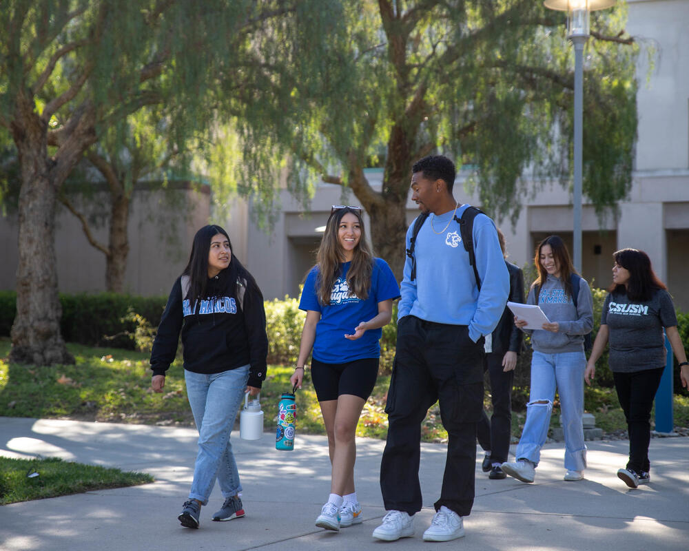 Students at CSU San Marcos